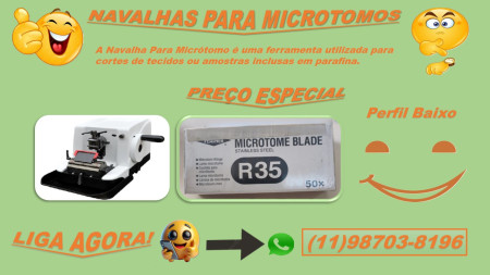 NAVALHA PARA MICRÓTOMO